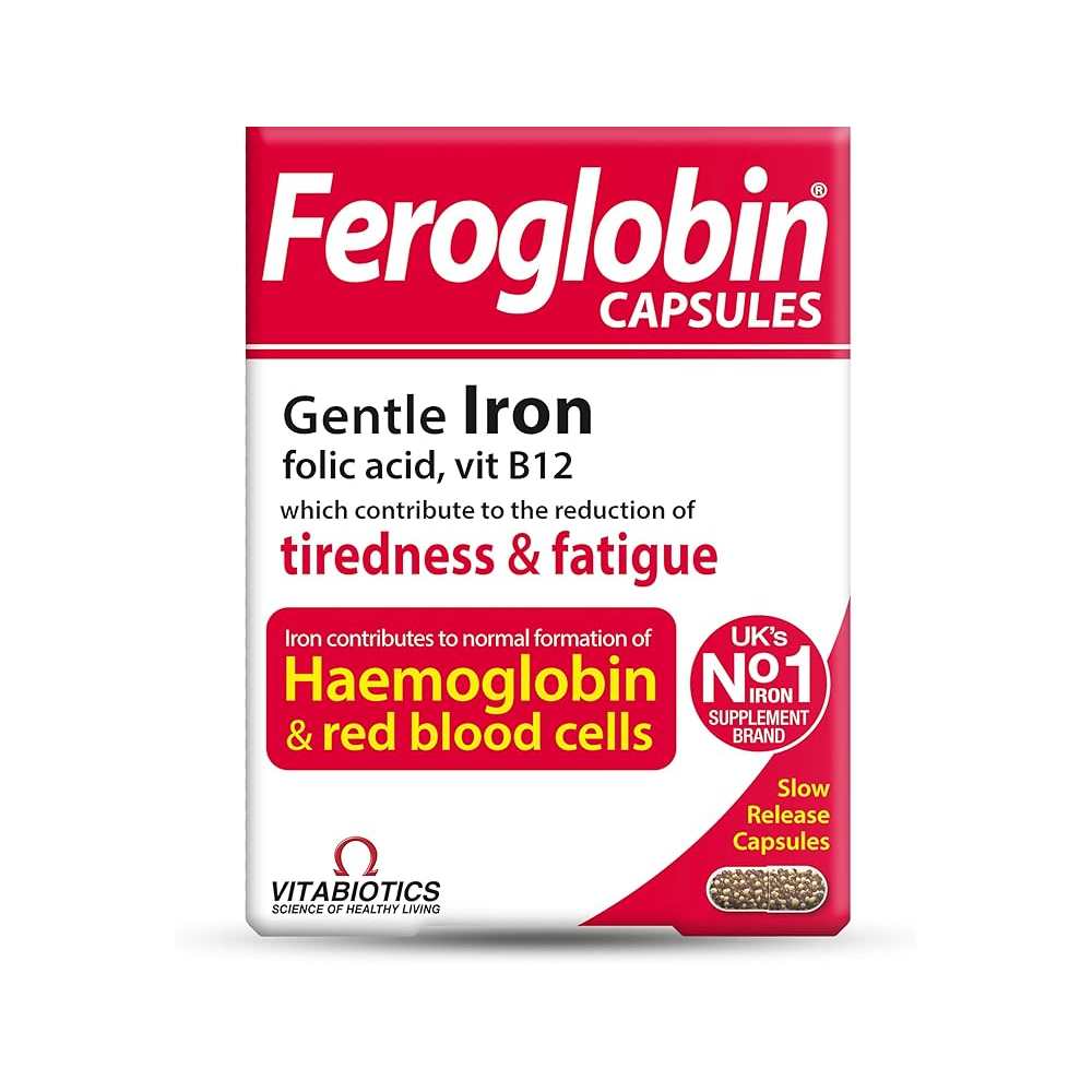 Vitabiotics Feroglobin 30 Capsules