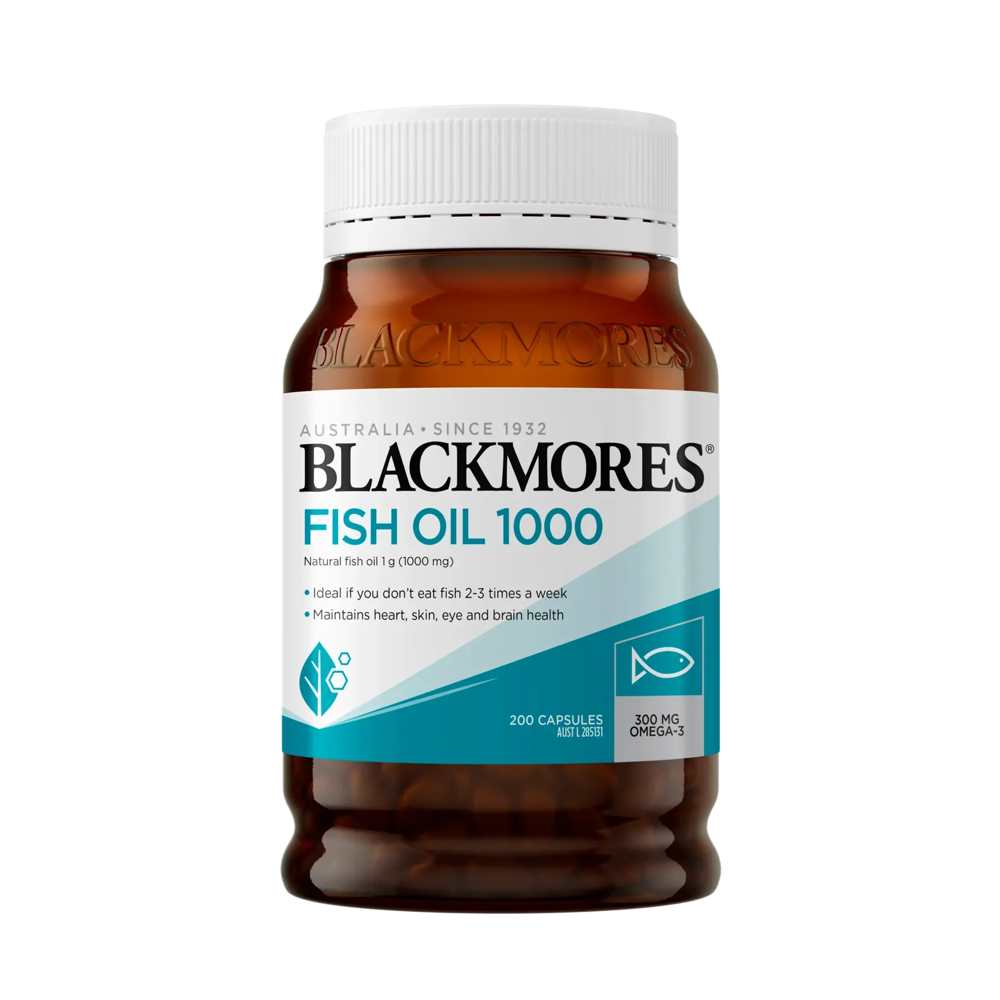 Blackmores Fish Oil 1000mg 200 caps