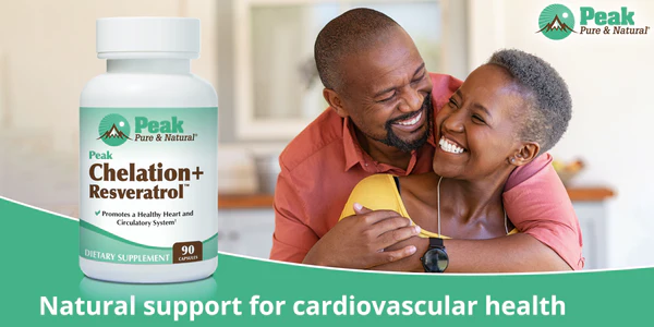 Peak Pure & Natural Peak Chelation+ Resveratrol 90 caps thumbnail 2