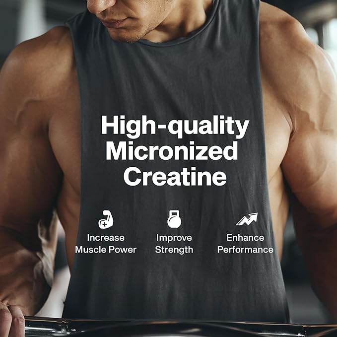 Muscle Tech Creatine Monohydrate Powder, Platinum Pure (80 Servings) Unflavored Micronized Creatine for Men & Women thumbnail 2