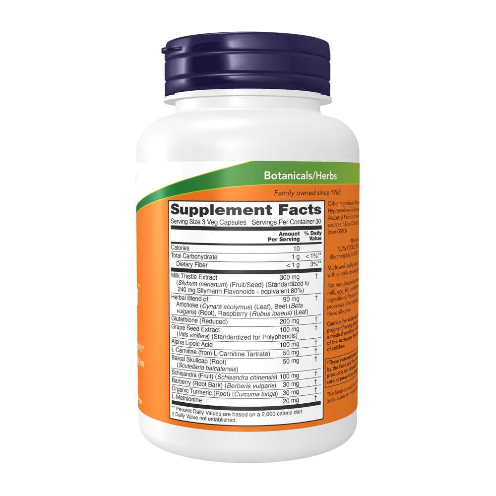 Now Foods Liver Refresh – Liver Support &amp; Detox Formula – 90 Veg Capsules thumbnail 2
