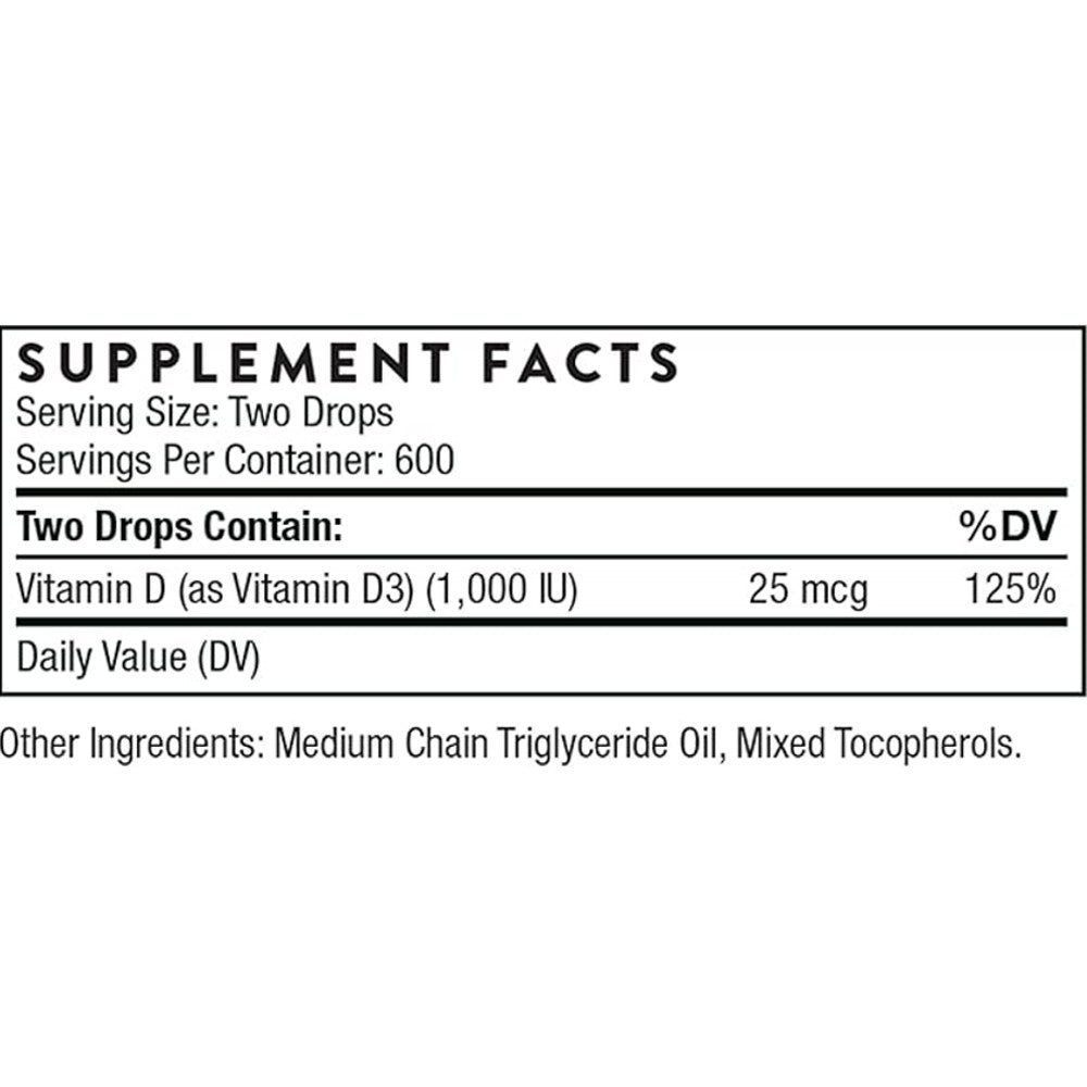 Thorne Vitamin D - Bone &amp; Muscles Health thumbnail 2