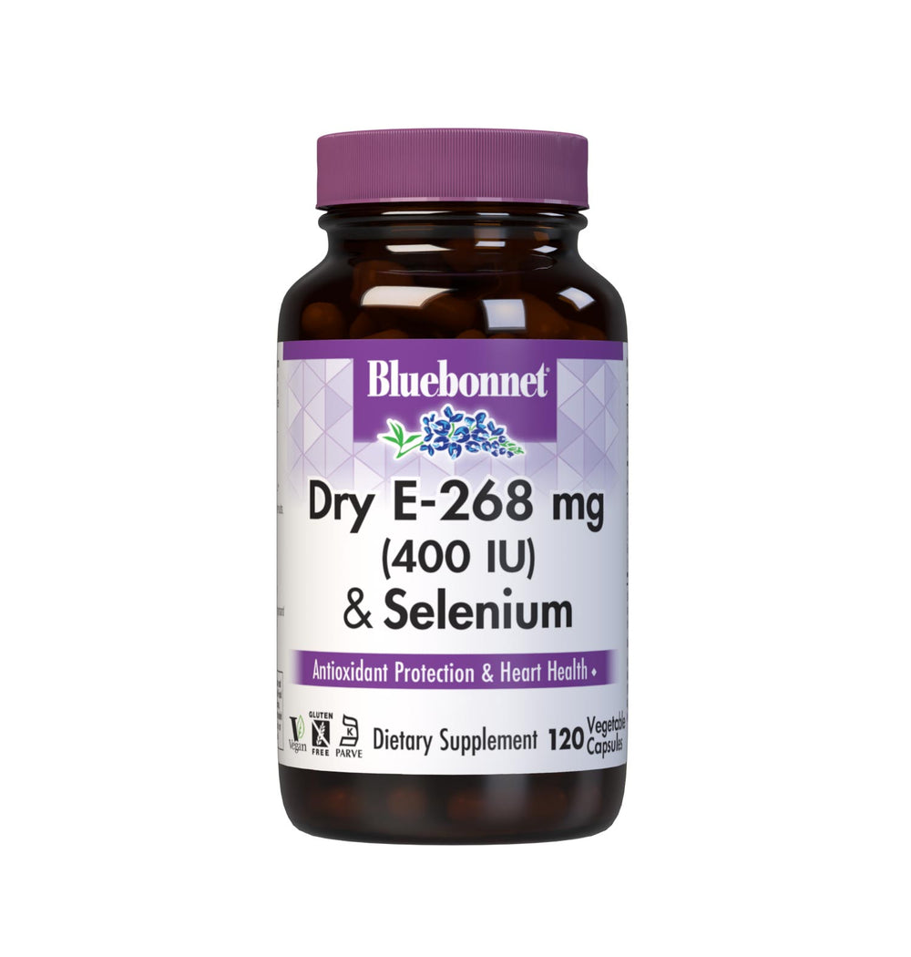 Bluebonnet Nutrition Dry E-400 Iu &amp; Selenium 60 Caps thumbnail 2