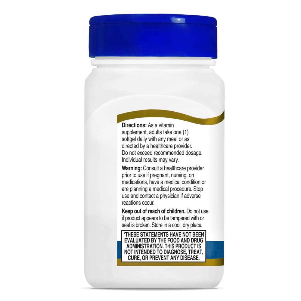 21st Century Vitamin A 3000 Mcg (10,000 Iu) 110 Softgels thumbnail 2