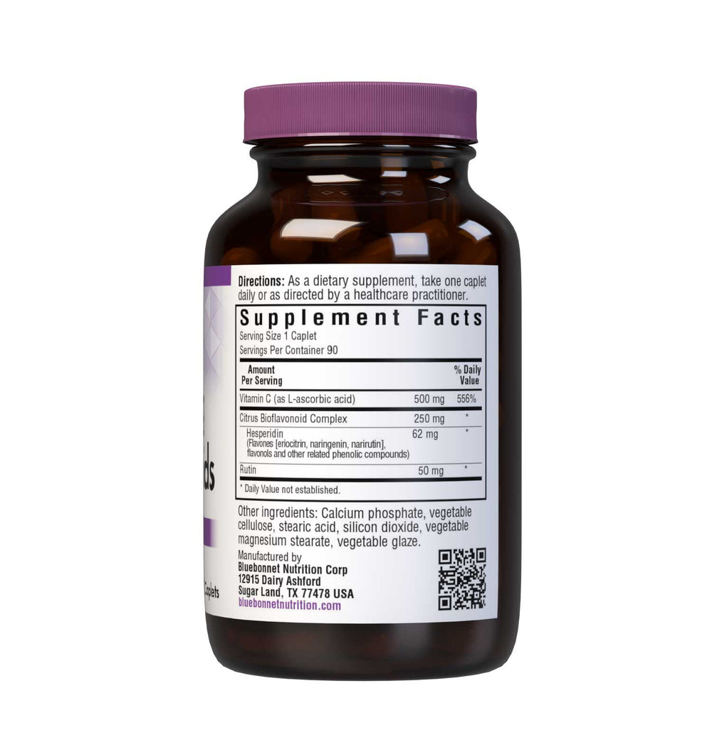 Bluebonnet Nutrition C-500 Mg &amp; Bioflavonoids 90 Caplets thumbnail 2
