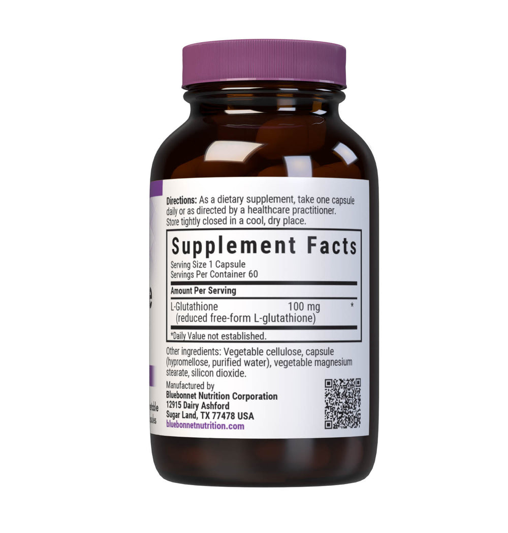 Bluebonnet Nutrition L-Glutathione 100 Mg 60 Caps thumbnail 2
