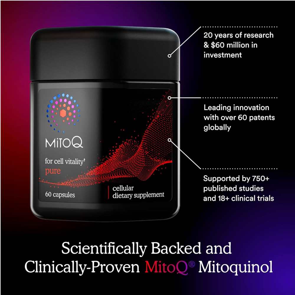 Mitoq Cellular Dietary Supplement – 60 Capsules for Cell Vitality &amp; Energy thumbnail 2