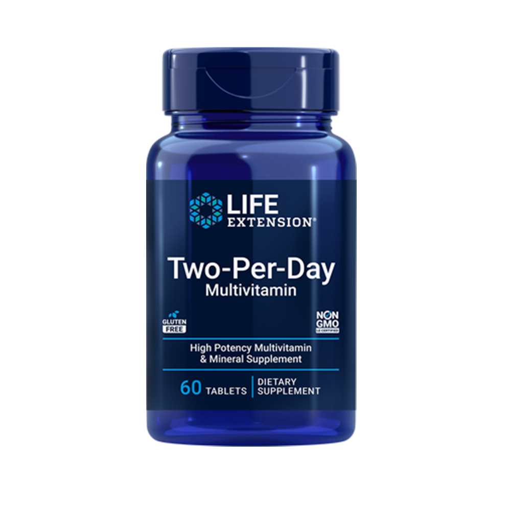 Life Extension Two-Per-Day Multivitamin - 120 Tablets | High Potency &amp; Mineral Supplement | Gluten-Free, Non-GMO thumbnail 2