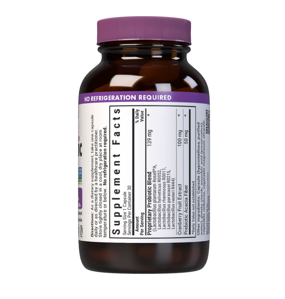 Bluebonnet Nutrition Women's Probiotic 35 Billion Cfu^ with Prebiotic &amp; Cranberry 30 Caps thumbnail 2