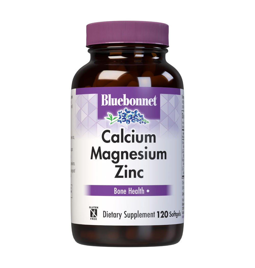 Bluebonnet Nutrition Ccalcium Magnesium Zinc &amp; Vitamin D3 60 Softgels thumbnail 2