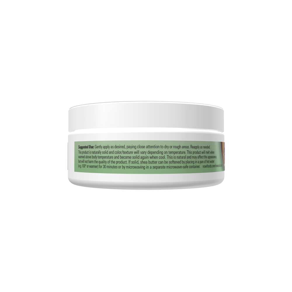 Now Foods Shea Butter – Certified Organic &amp; Pure Moisture-Sealing Emollient – Usda Organic (85 G) thumbnail 2