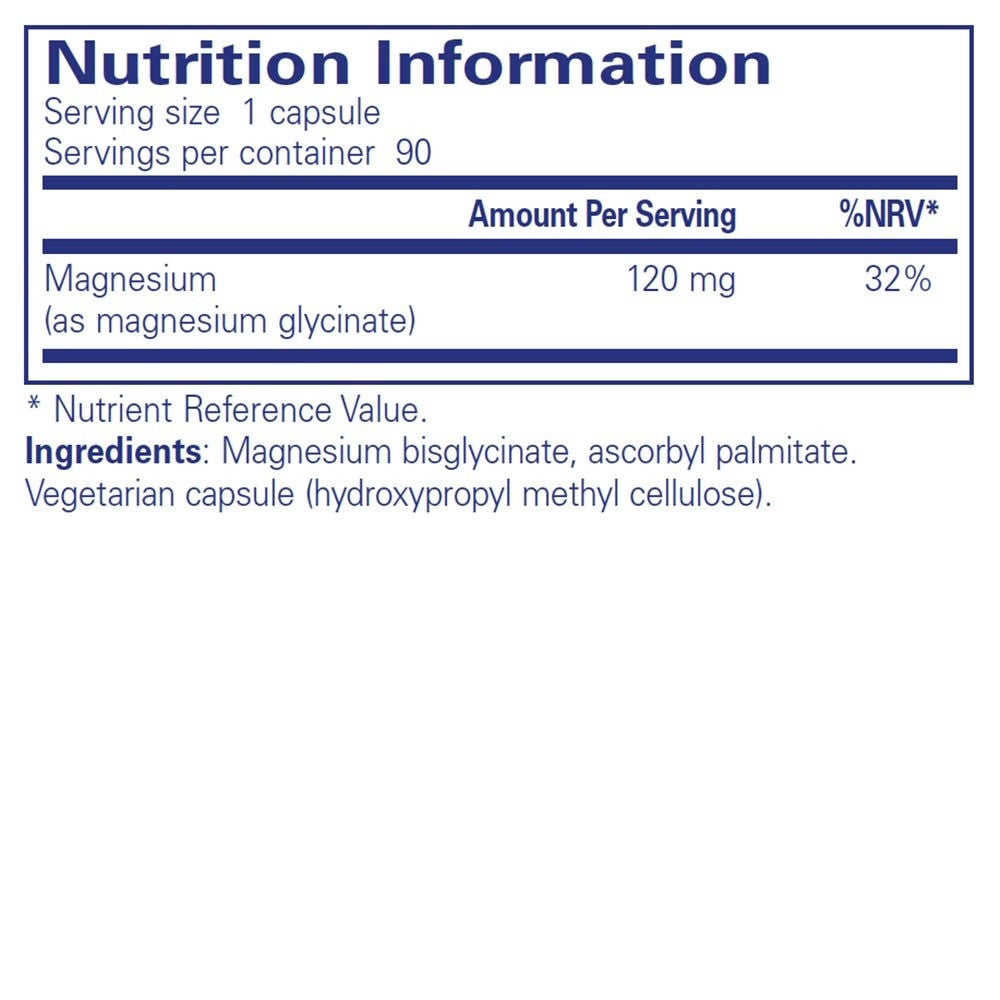 Pure Encapsulations Magnesium Glycinate - Stress Relief, Sleep &amp; Heart Health Supplement | Gluten-Free &amp; Non-GMO thumbnail 2