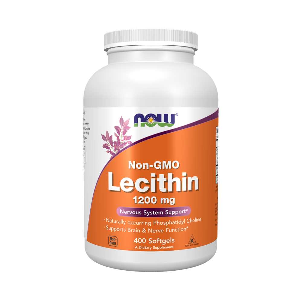 Now Foods Non-Gmo Lecithin – 1200mg Brain &amp; Nerve Function Supplement | 100 Softgels thumbnail 3