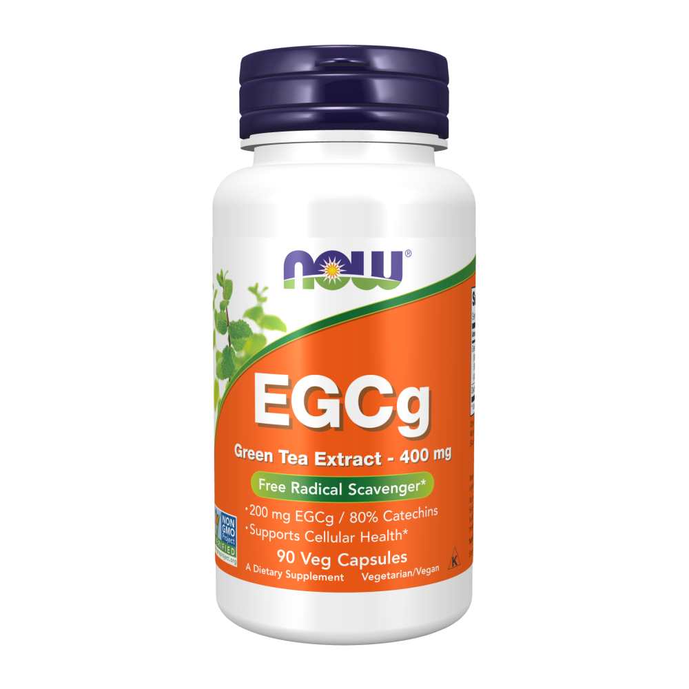 Now Foods Eg Cg Green Tea Extract 400mg – Antioxidant &amp; Cellular Health Support (180 Veg Capsules) thumbnail 2