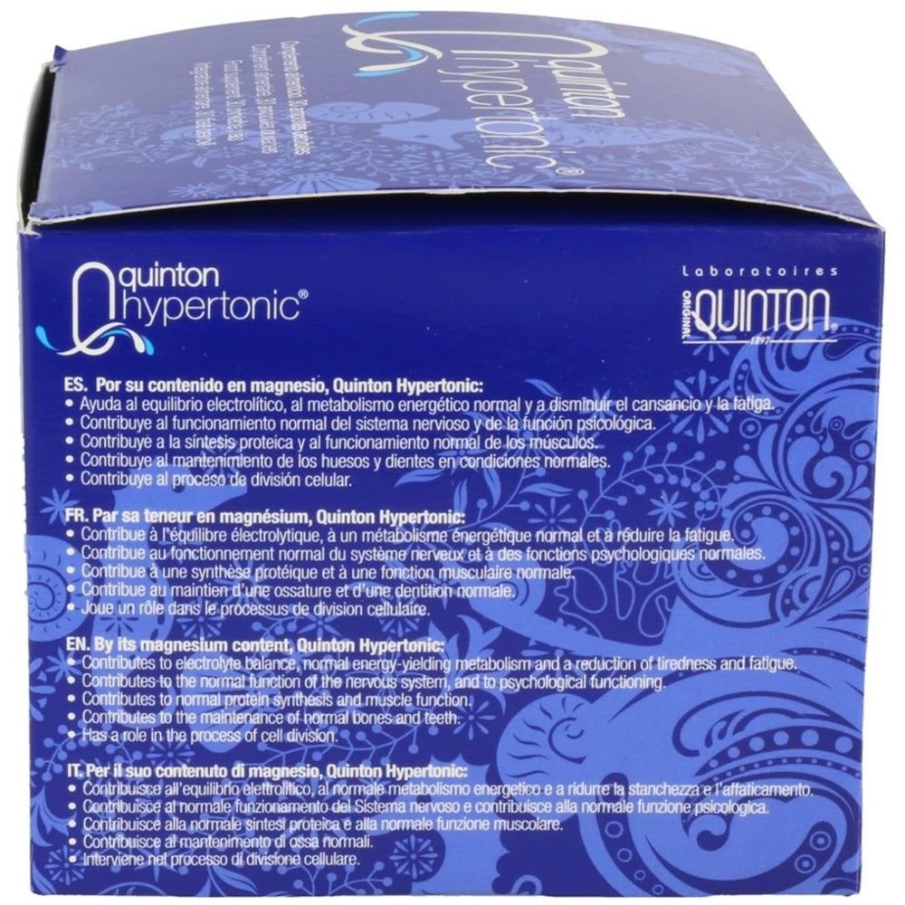 Quinton Hypertonic 300ml with Magnesium - Ampoules for Energy &amp; Vitality thumbnail 2