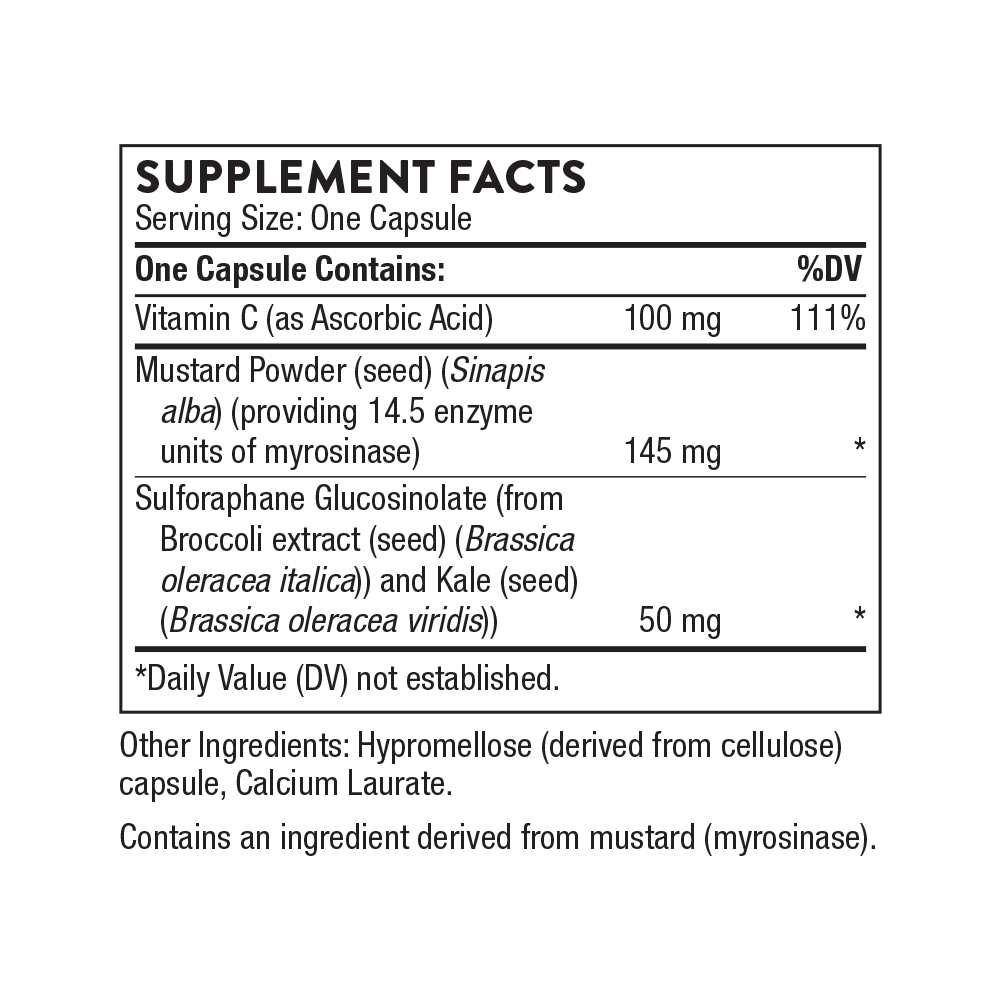 Thorne Broccoli Seed Extract – Supports Detox &amp; Cellular Health thumbnail 2