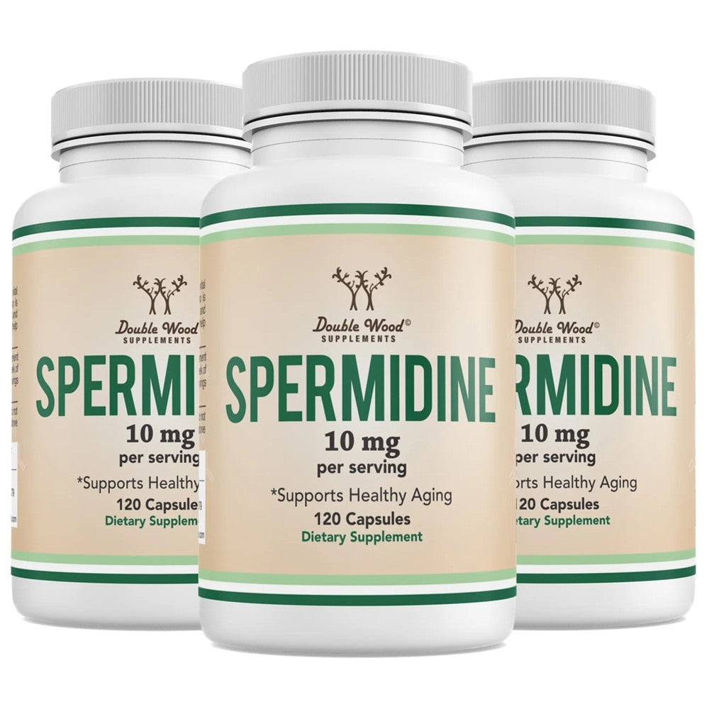 Double Wood® Spermidine 10mg – Cellular Health &amp; Longevity Support thumbnail 5