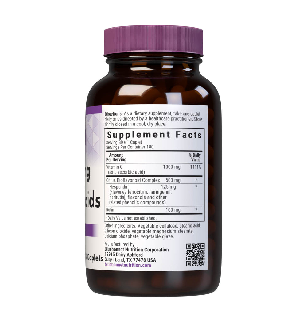 Bluebonnet Nutrition C-1000 Mg &amp; Bioflavonoids 180 Caplets thumbnail 2