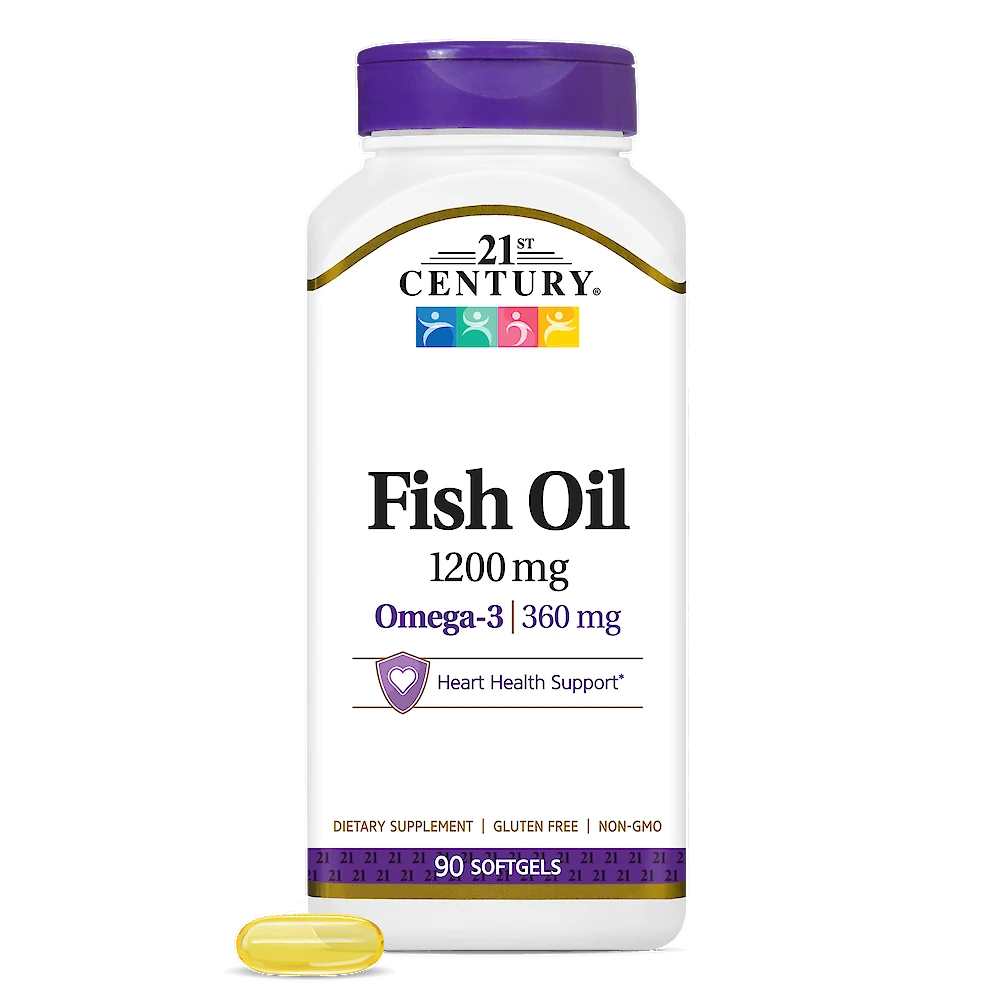 21st Century Fish Oil 1200 Mg 140 Softgels thumbnail 2