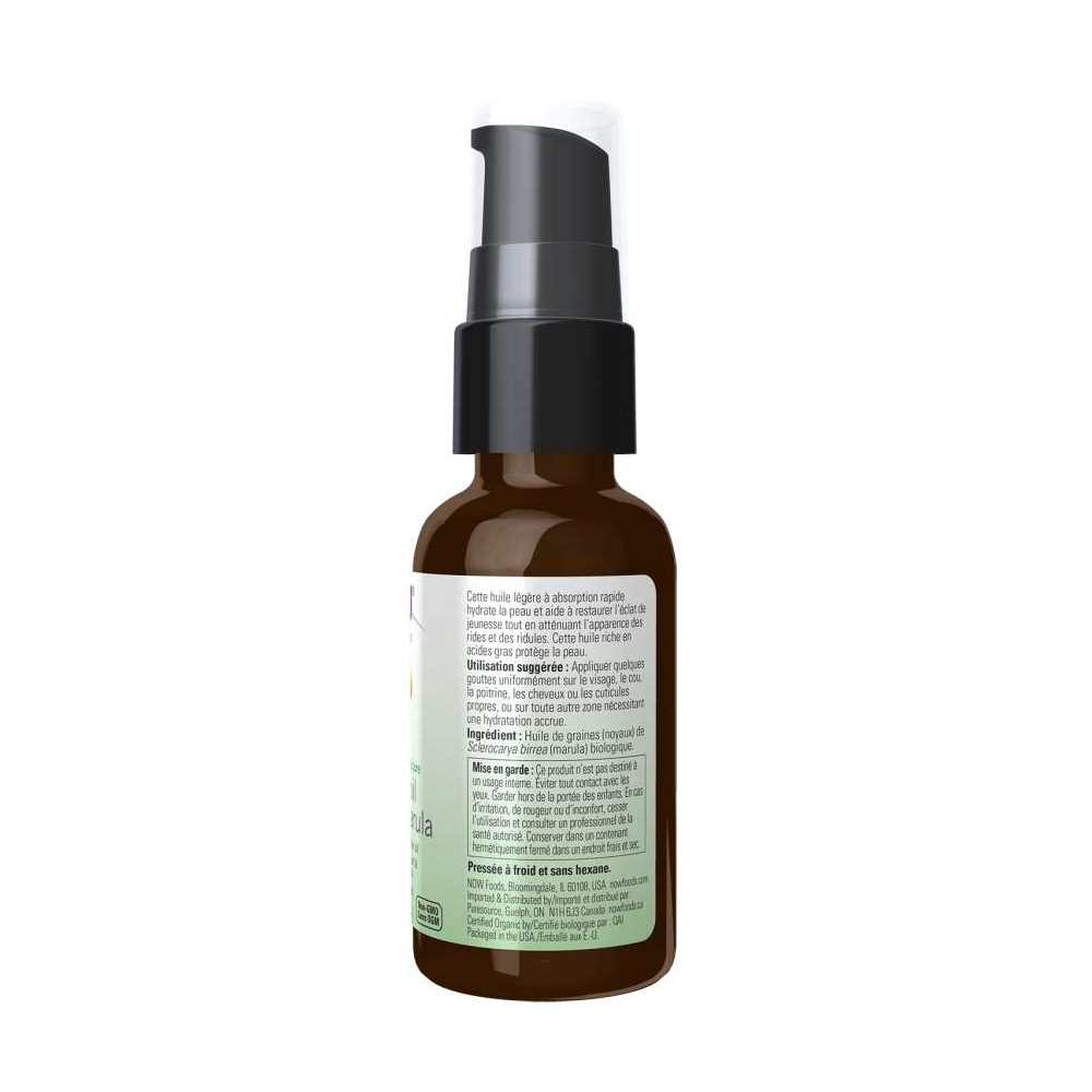 Now Foods Marula Oil – 100% Pure &amp; Certified Organic – Antioxidant-Rich Skin &amp; Hair Oil – 30 M L thumbnail 2