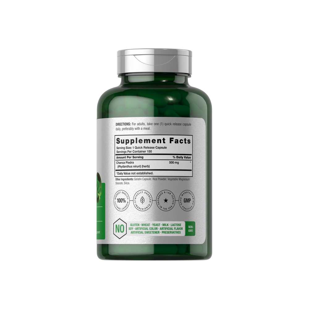 Horbäach Chanca Piedra 500mg | 150 Capsules thumbnail 2