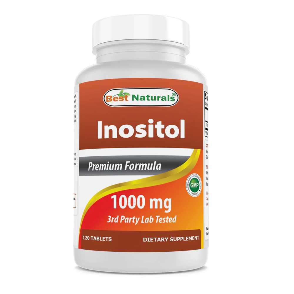 Best Naturals Inositol 1000 mg 120 Tablets thumbnail 2