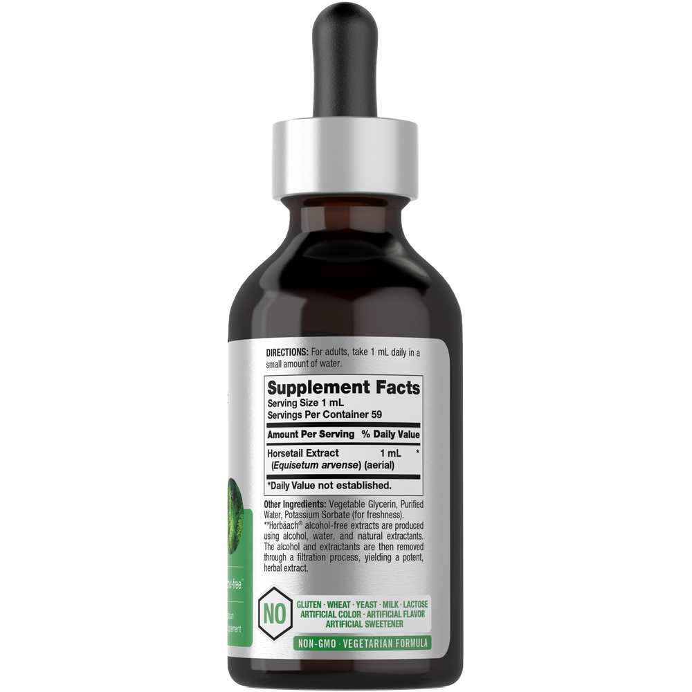 Horbäach Horsetail Extract | 2oz Liquid thumbnail 2