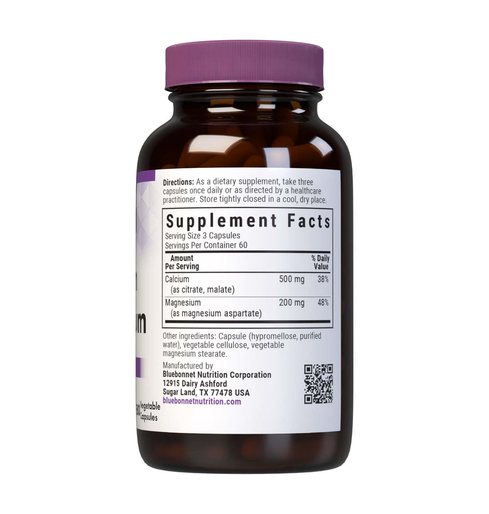 Bluebonnet Nutrition Calcium &amp; Magnesium 180 Caps thumbnail 2