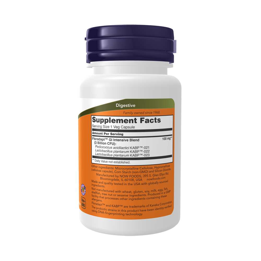Now Foods Intestinal Bacteria Support – Clinically Validated Probiotic for Digestive Health &amp; Regularity – 60 Veg Capsules thumbnail 2