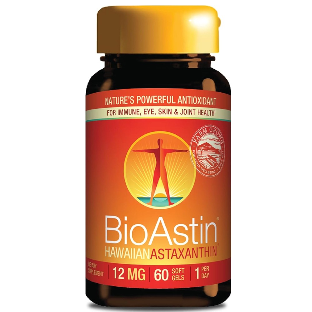 Nutrex Hawaii BioAstin Hawaiian Astaxanthin 12mg - Immune, Eye, Skin &amp; Joint Support thumbnail 4