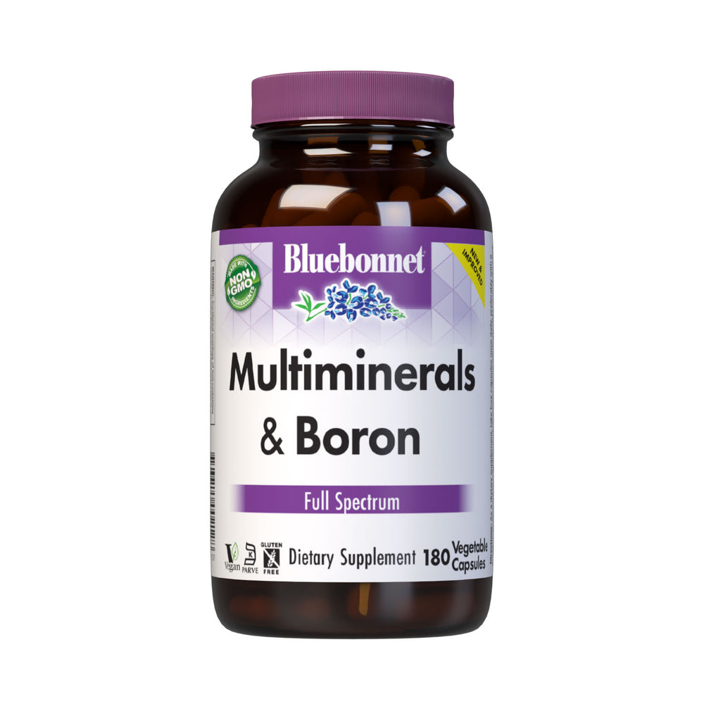 Bluebonnet Nutrition Multiminerals &amp; Boron 90 Caps thumbnail 2