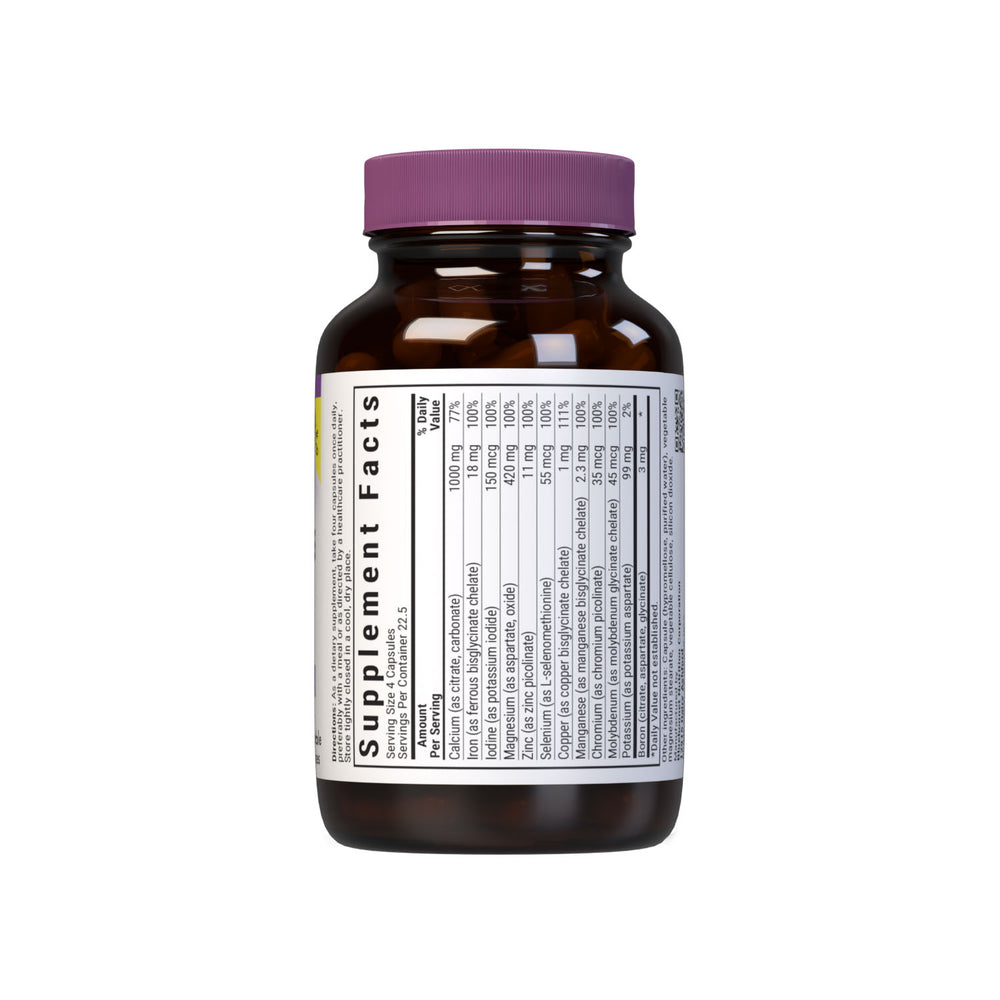 Bluebonnet Nutrition Multiminerals &amp; Boron 90 Caps thumbnail 3