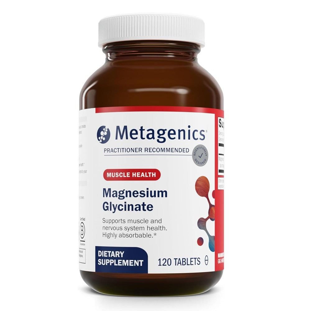 Magnesium Glycinate 100MG By Metagenics - Supports Muscles Health thumbnail 3