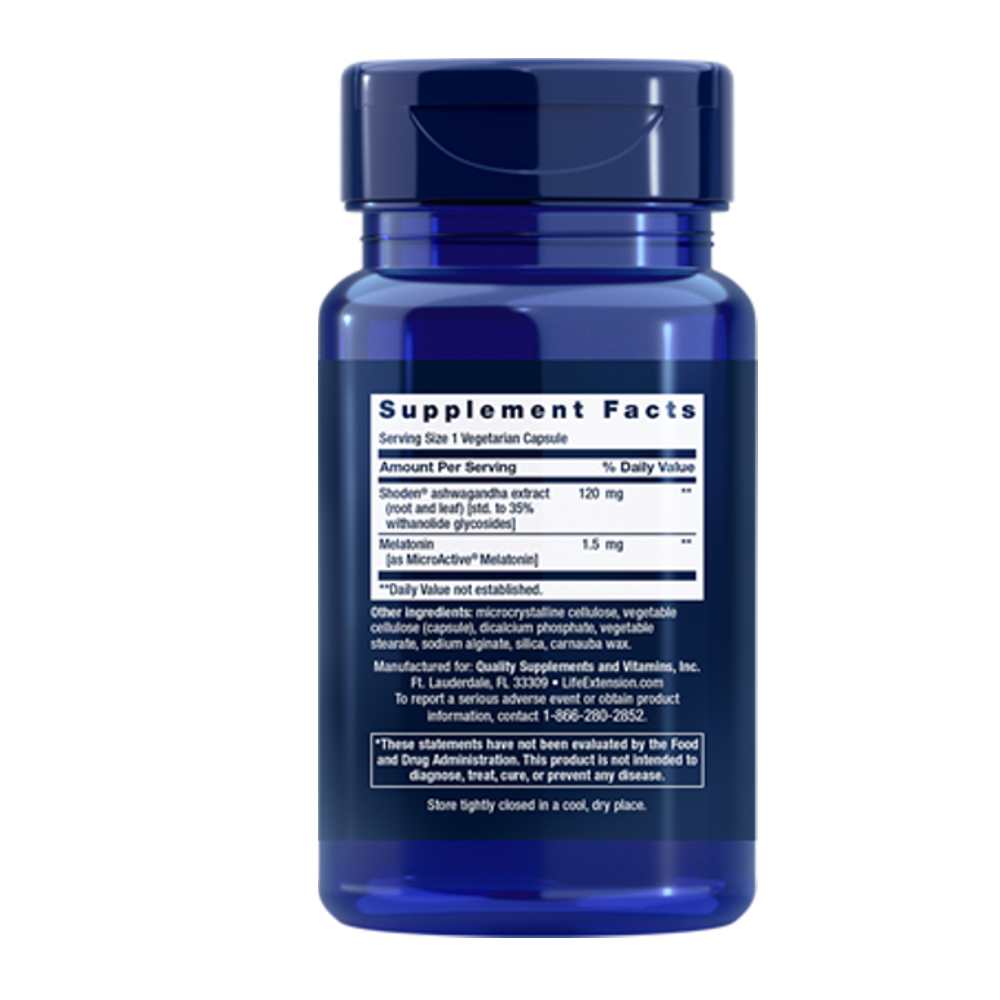 Life Extension Rest &amp; Renew 30 Vegetarian Capsules thumbnail 2