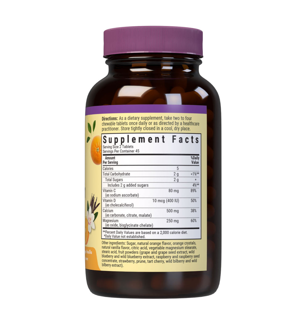 Bluebonnet Nutrition Earthsweet Chewables Calcium Magnesium &amp; Vitamin D3 90 Tabs thumbnail 2