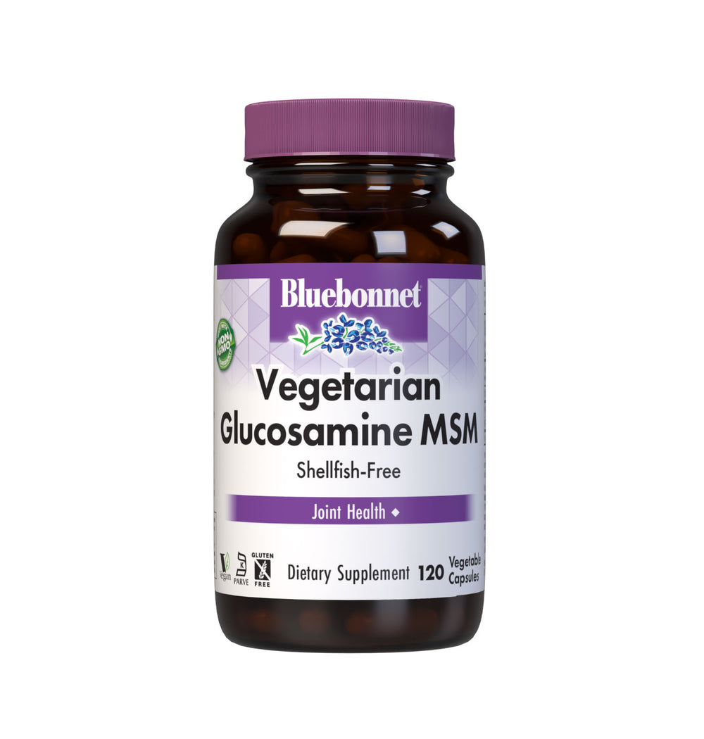 Bluebonnet Nutrition Vegetarian Glucosamine &amp; Msm 120 Caps thumbnail 2