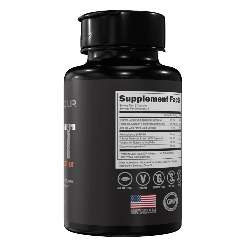 Bucked Up RUT Testosterone Booster - Peak Body Composition, Stamina &amp; Superior Sex Drive - All-Natural Formula - 90 Capsules - DAS Labs Dietary Supplement thumbnail 4