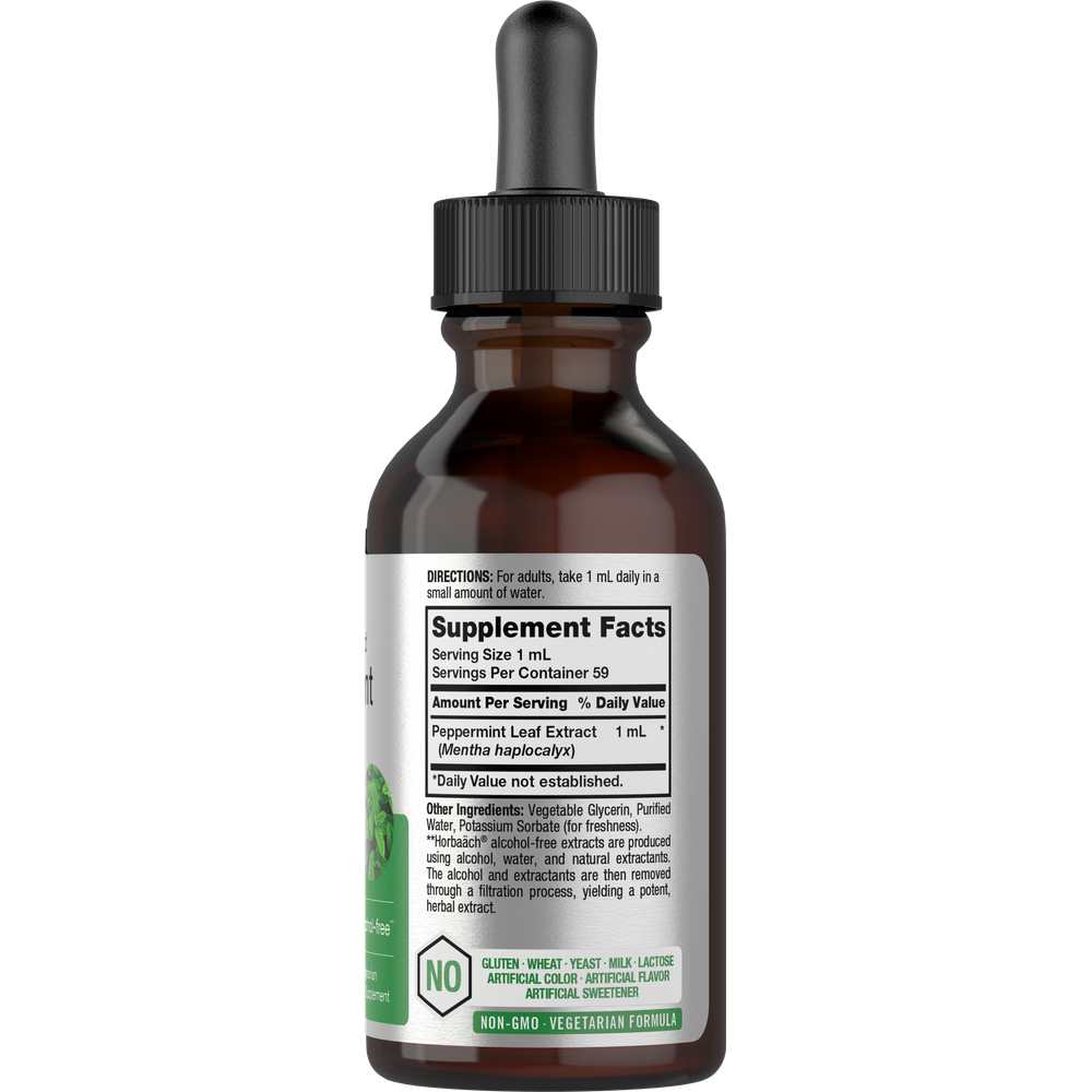 Horbäach Peppermint Leaf Extract | 2oz Liquid thumbnail 2
