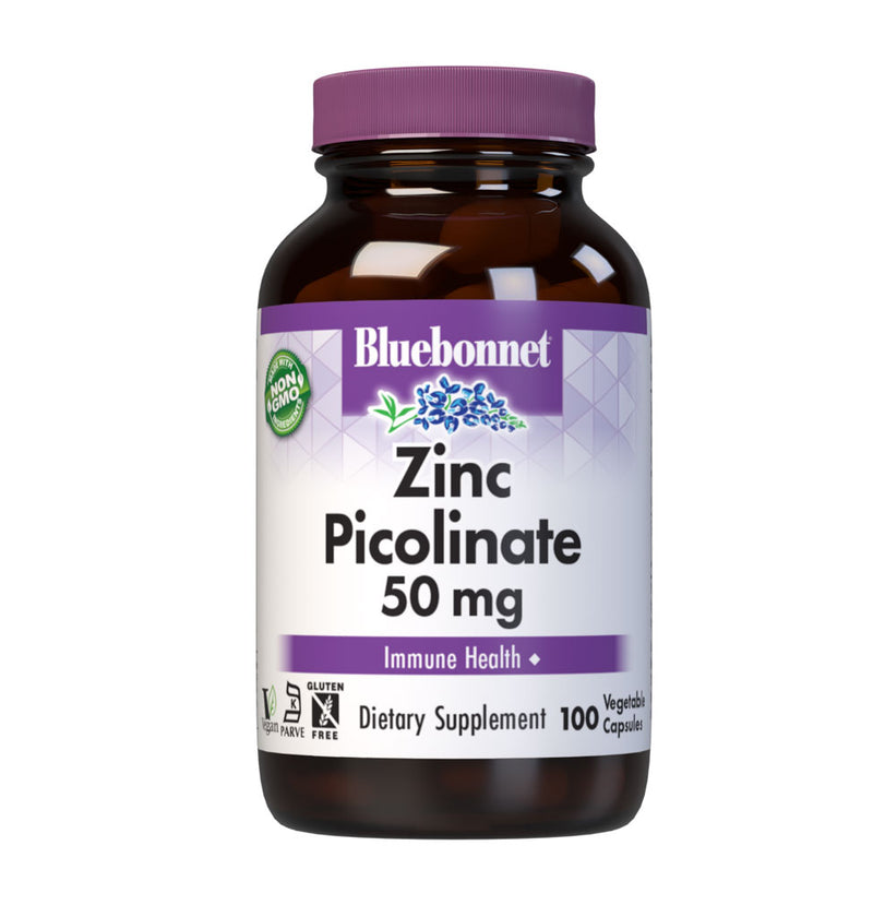 Bluebonnet Nutrition Zinc Picolinate 50 Mg 50 Caps thumbnail 2