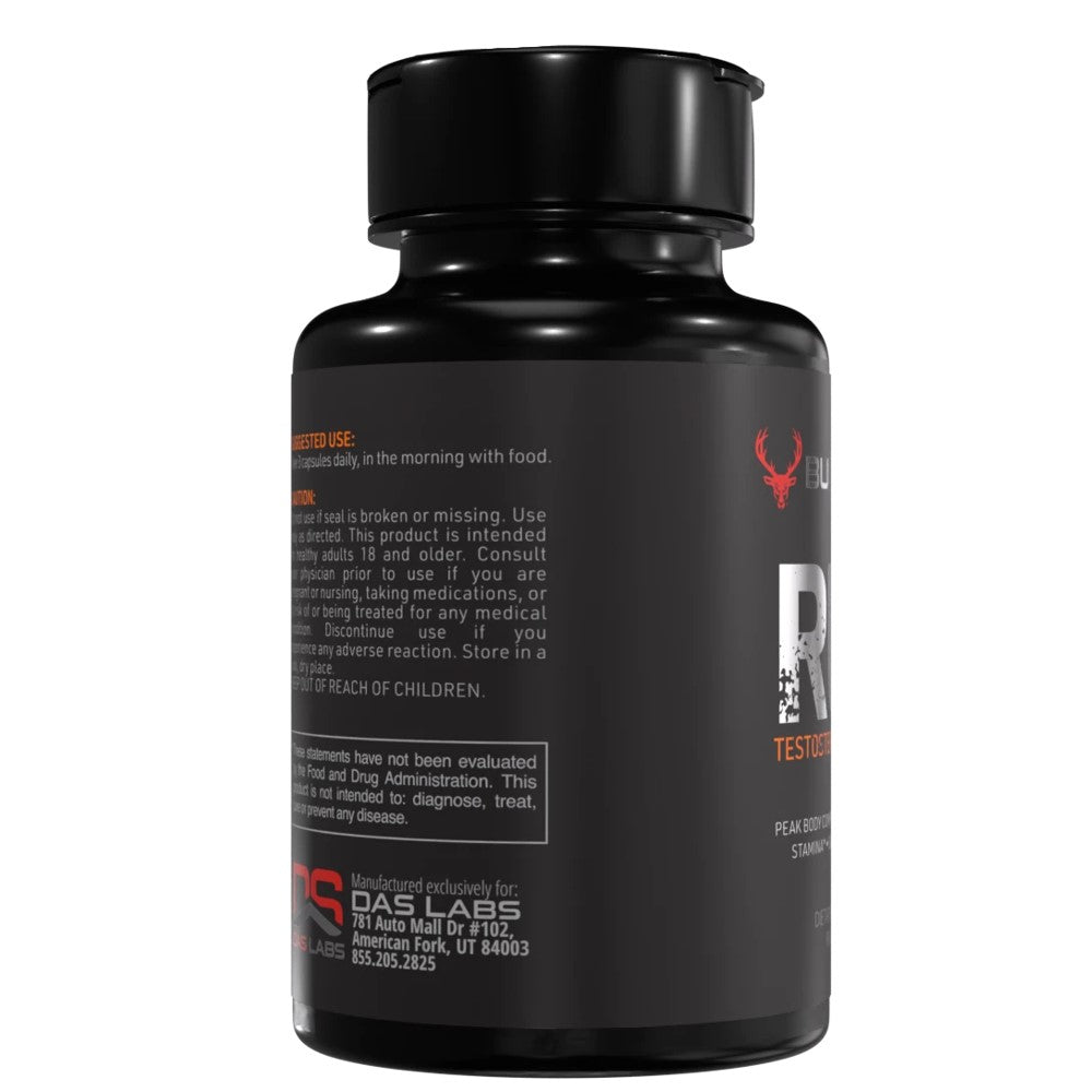 Bucked Up RUT Testosterone Booster - Peak Body Composition, Stamina &amp; Superior Sex Drive - All-Natural Formula - 90 Capsules - DAS Labs Dietary Supplement thumbnail 3