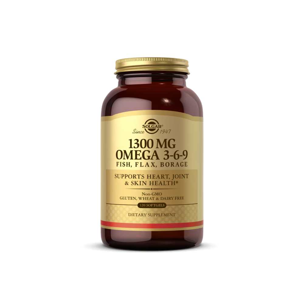 Solgar 1300 Mg Omega 3-6-9 60 Softgels thumbnail 2