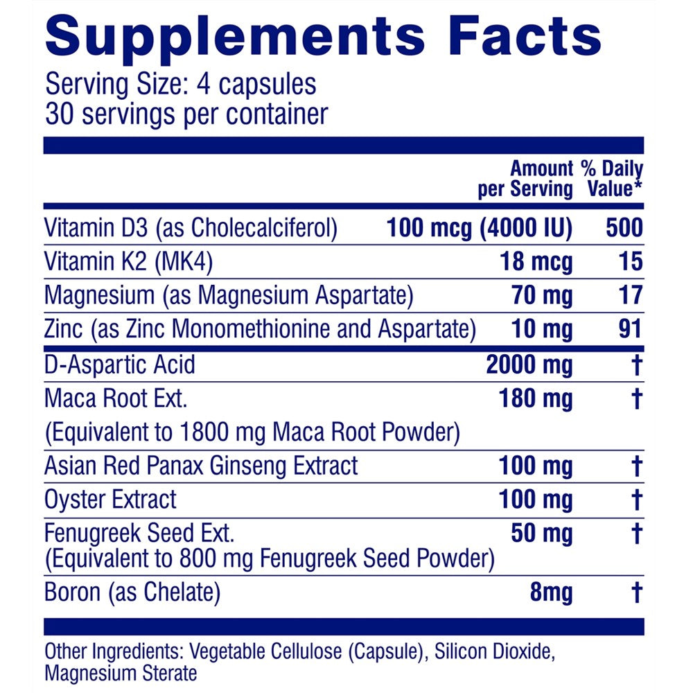TestoFuel Testosterone Booster - Anabolic Support Complex for Muscle Growth, Strength &amp; Vitality thumbnail 2