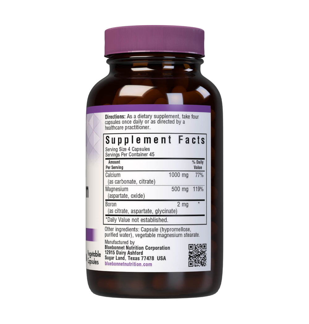 Bluebonnet Nutrition Calcium Magnesium &amp; Boron 180 Caps thumbnail 2