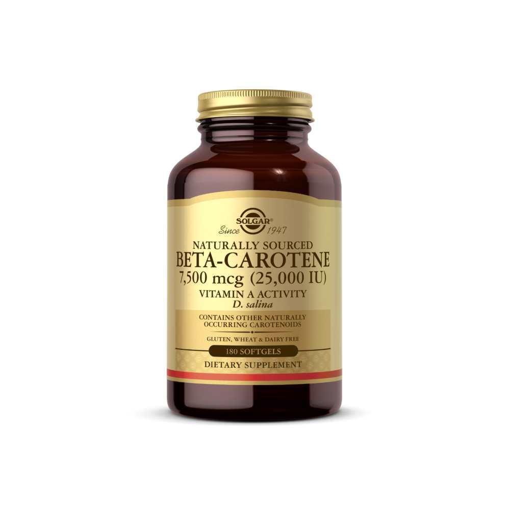 Solgar Naturally Sourced Oceanic Beta-Carotene 7,500 Mcg (25,000 Iu) 90 Softgels thumbnail 2