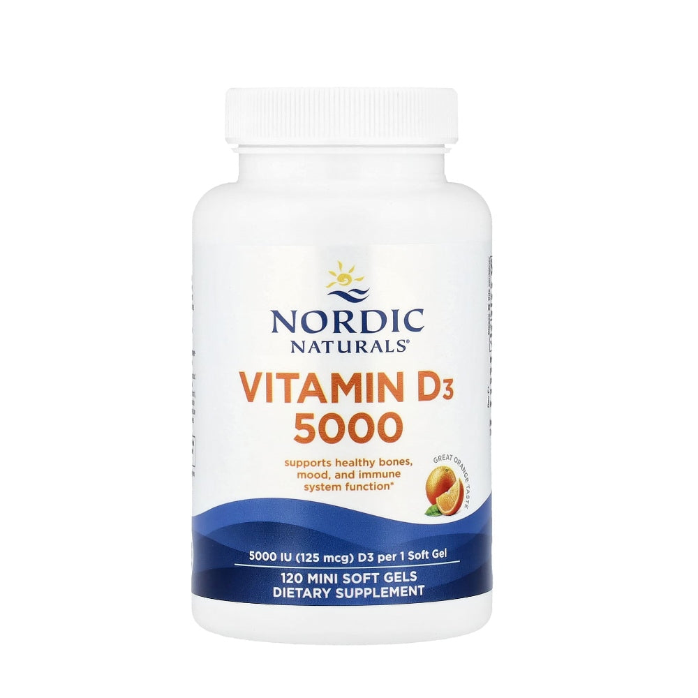 Nordic Naturals Vitamin D3 1000 Iu (25 Mcg) – Bone, Mood &amp; Immune Support – 120 Mini Softgels thumbnail 2