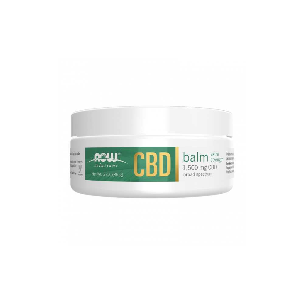 Now Foods Cbd Balm Extra Strength – 1,500 Mg Broad Spectrum Cbd – with Camphor &amp; Menthol – 3 Oz. (85 G) thumbnail 2