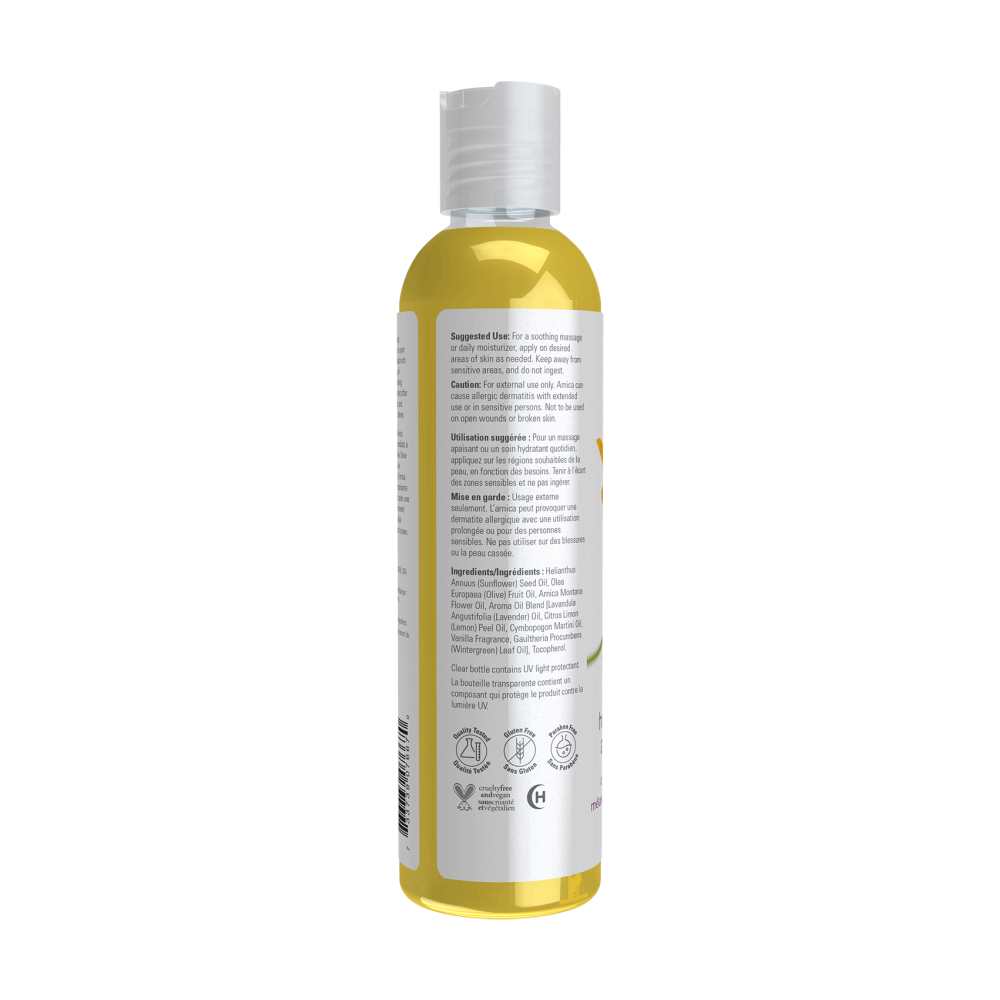 Now Foods Arnica Soothing Massage Oil – Herbal Extract Blend for Joint &amp; Muscle Relief – 237 M L thumbnail 2