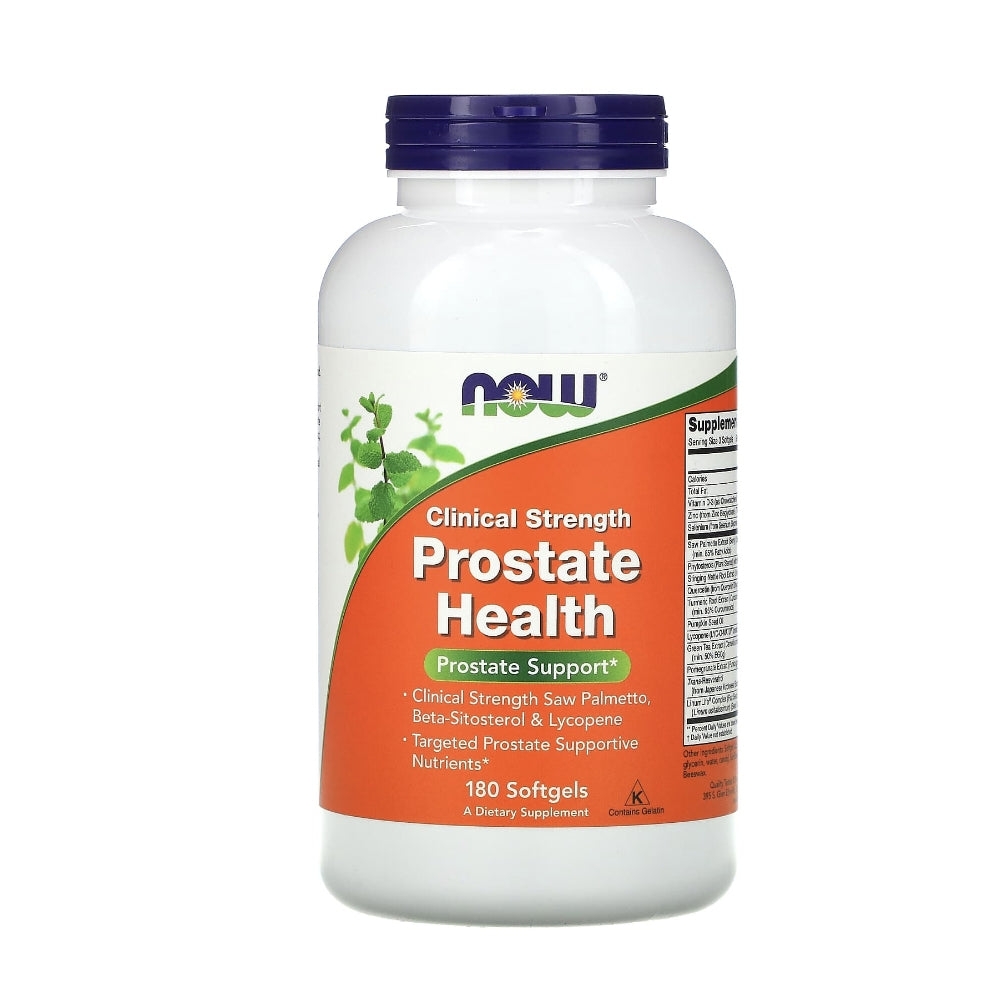 Now Foods Clinical Strength Prostate Health – Saw Palmetto, Beta-Sitosterol &amp; Lycopene – 90 Softgels thumbnail 3