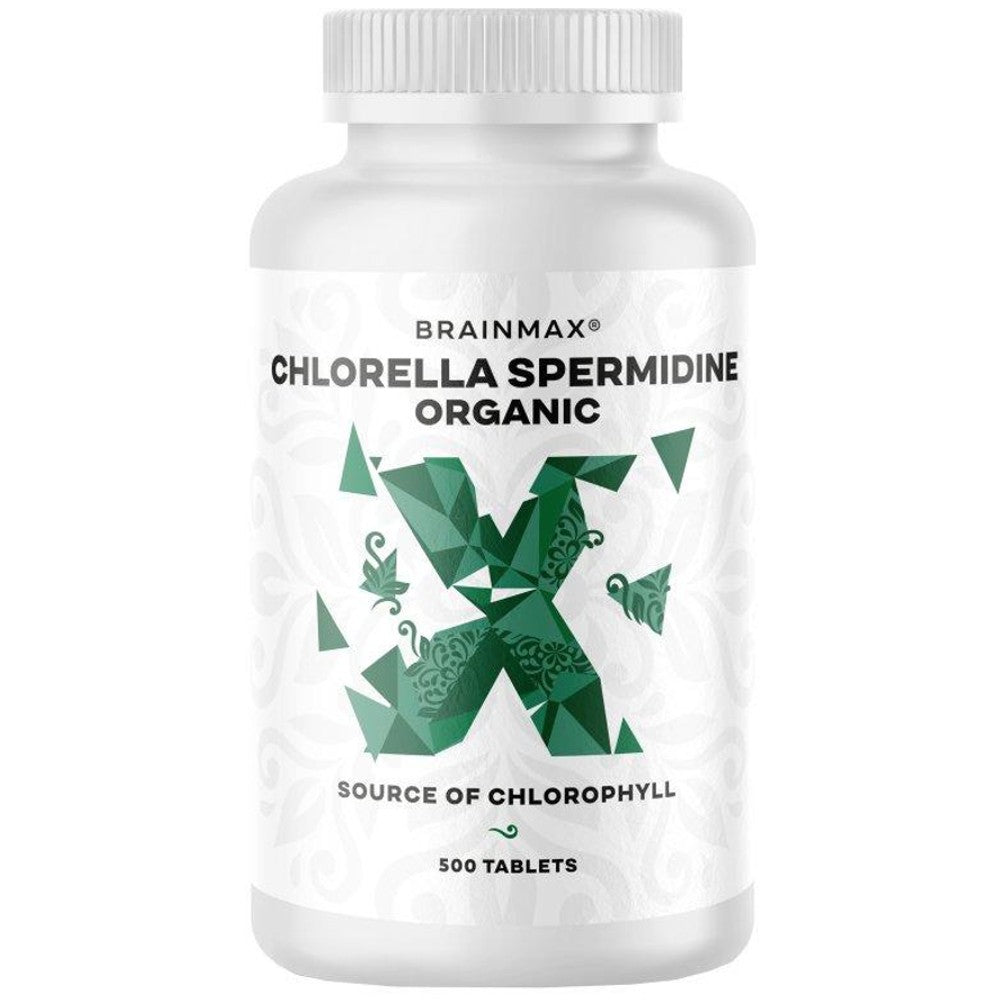 BrainMax® Chlorella Spermidine Organic - Cellular Vitality &amp; Chlorophyll Support thumbnail 3