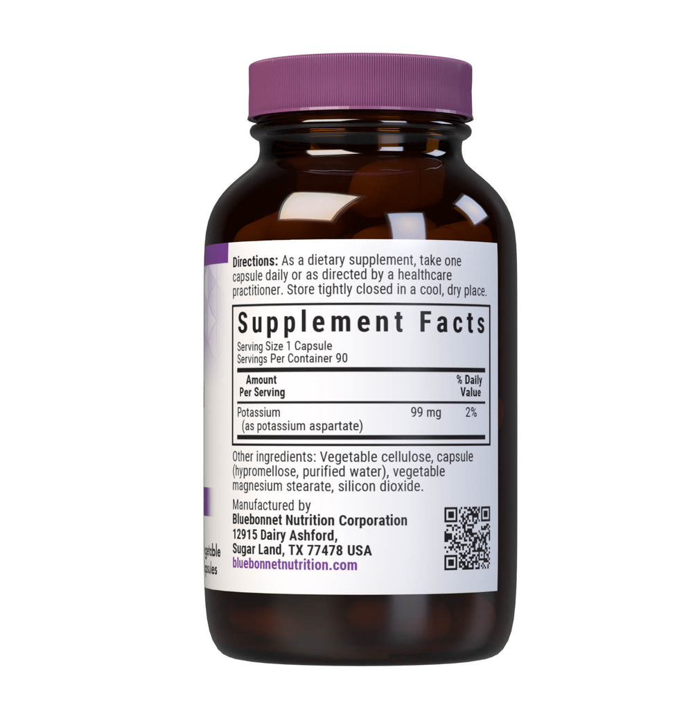 Bluebonnet Nutrition Potassium 99 Mg 90 Caps thumbnail 2
